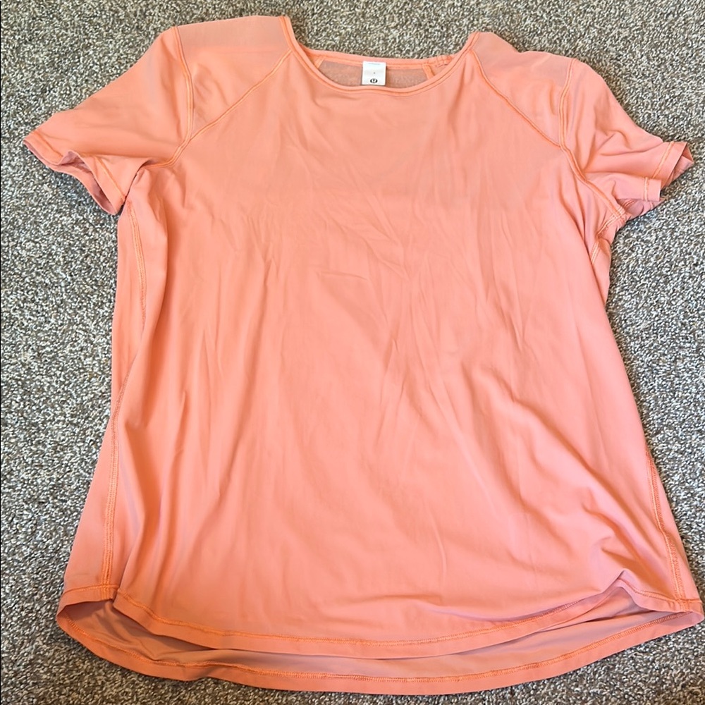 Peach Women's Top